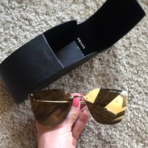 Prada PR68TS polarized sunglasses